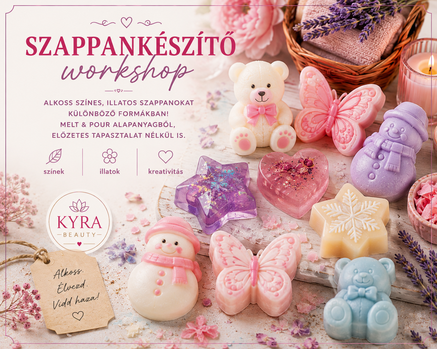 Szappan élményworkshop